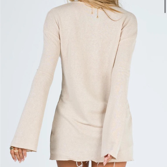 Princess Polly Macy Cardigan in Beige Size 0 - Picture 2 of 10